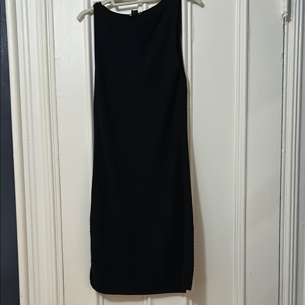 Theory Knit Black Sleeveless Dress - size M
